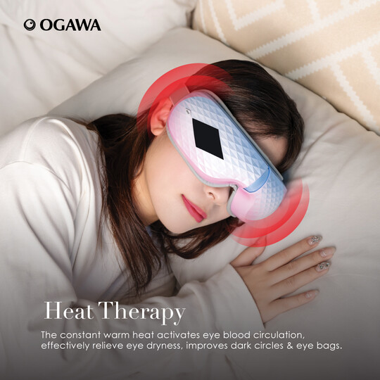 [Apply Code 6TT31] OGAWA Smart Eye Massager (Aurora Breeze)*